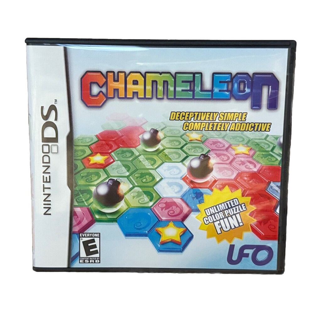 Chameleon: To Dye For! Nintendo DS, 2007 – Complete, Boot Tested, Excellent